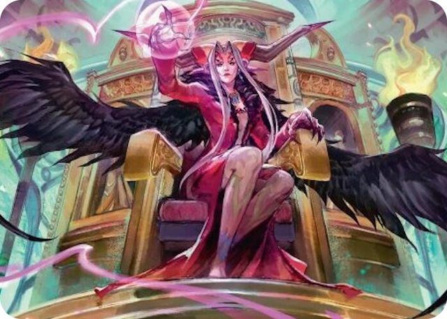 0009 Sorceress's Schemes Art Card S Art Series: FINAL FANTASY