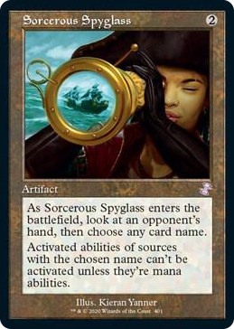 0401 Sorcerous Spyglass S Time Spiral: Remastered