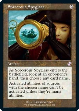 0401 Sorcerous Spyglass S Time Spiral: Remastered