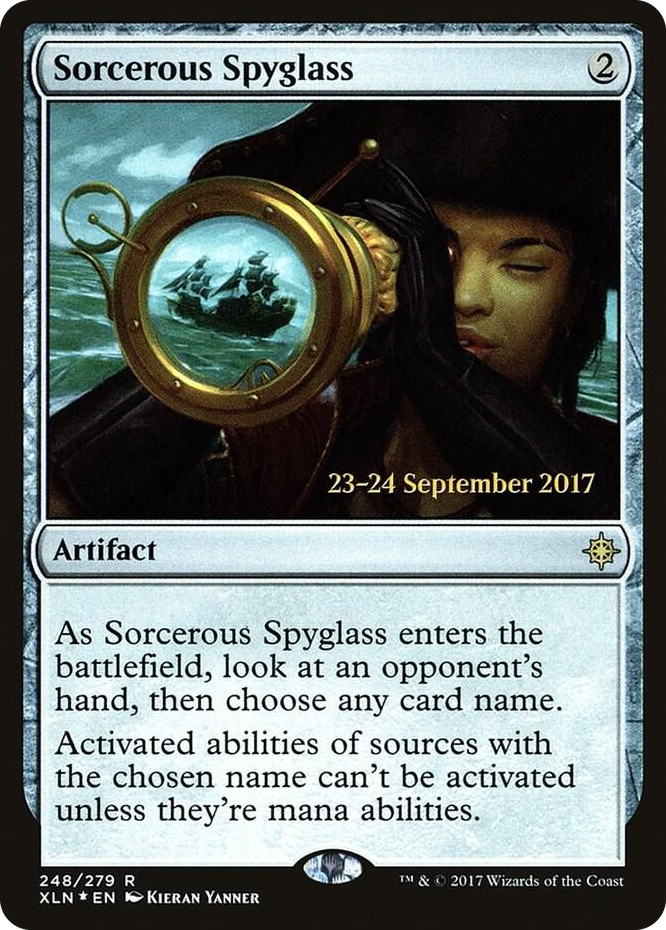 0248 Sorcerous Spyglass (XLN) R Prerelease Cards