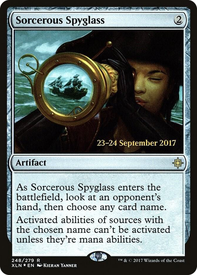 0248 Sorcerous Spyglass (XLN) R Prerelease Cards