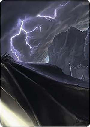 0014 Sorcerous Squall Art Card S Art Series: Universes Beyond: The Lord of the Rings: Tales of Middle-earth