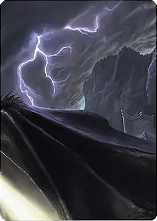 0014 Sorcerous Squall Art Card S Art Series: Universes Beyond: The Lord of the Rings: Tales of Middle-earth