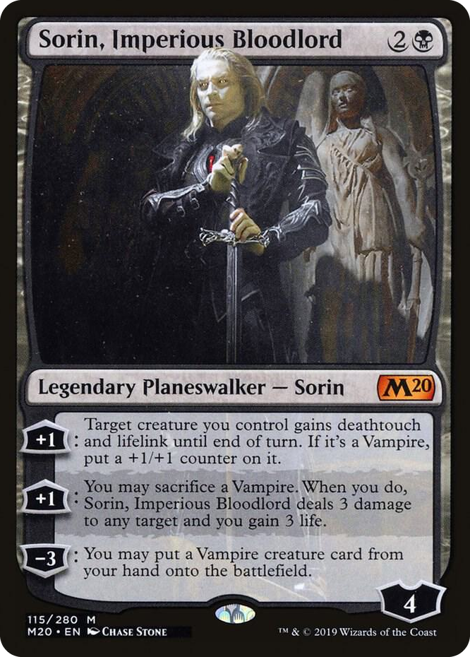 0115 Sorin, Imperious Bloodlord M Core Set 2020