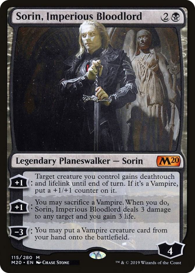 0115 Sorin, Imperious Bloodlord M Core Set 2020
