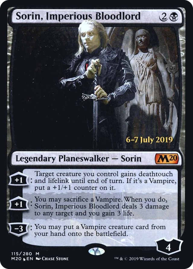 0115 Sorin, Imperious Bloodlord M Prerelease Cards