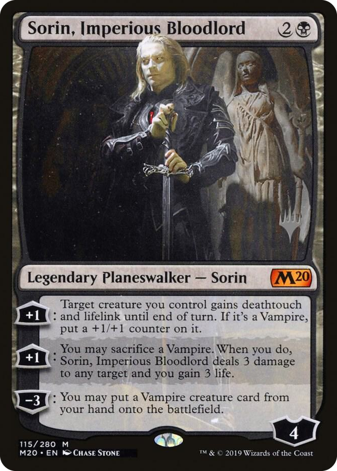 0115 Sorin, Imperious Bloodlord M Promo Pack: Core Set 2020