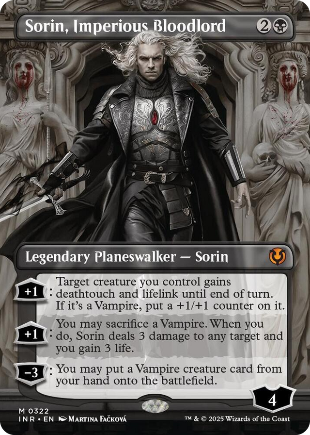0322 Sorin, Imperious Bloodlord (Borderless) M Innistrad Remastered