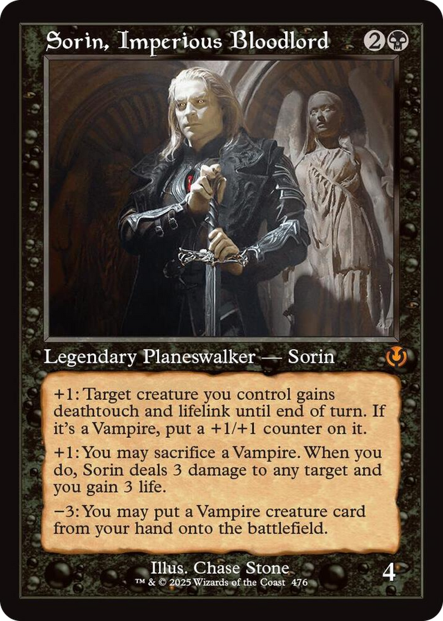 0476 Sorin, Imperious Bloodlord (Retro Frame) M Innistrad Remastered