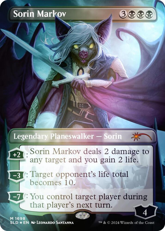 1698 Sorin Markov (Rainbow Foil) M Secret Lair Drop Series
