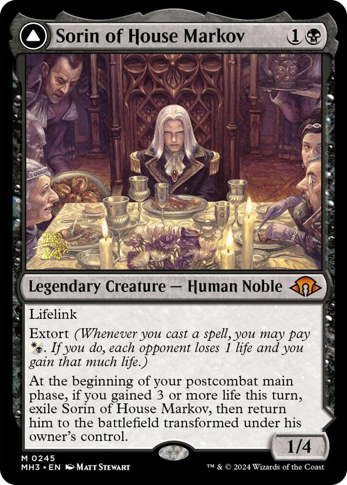 0245 Sorin of House Markov M Prerelease Cards