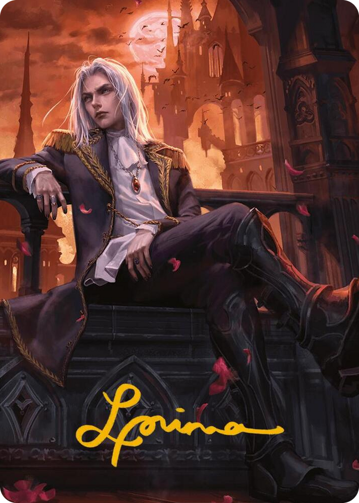 Sorin of House Markov Art Card (Gold-Stamped Signature) #52 S - Art Series: Modern Horizons 3 Pokemon card