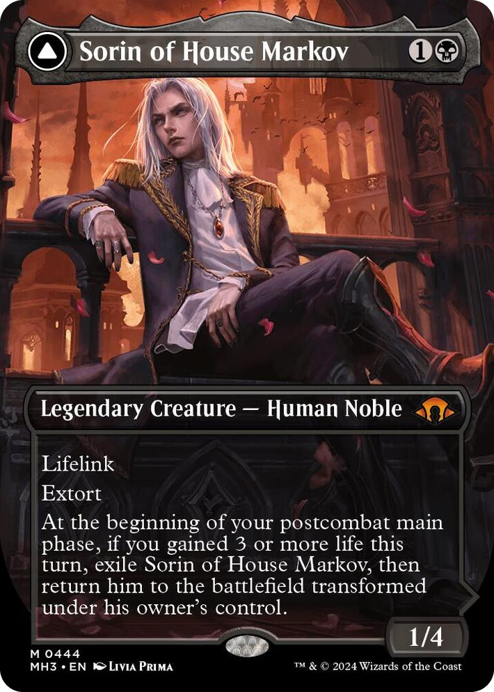 0444 Sorin of House Markov (Borderless) M Modern Horizons 3