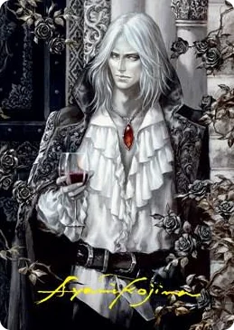 0002 Sorin the Mirthless (2/81) Art Card (Gold-Stamped Signature) S Art Series: Innistrad: Crimson Vow