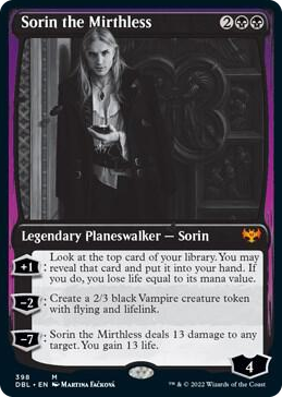 0398 Sorin the Mirthless M Innistrad: Double Feature