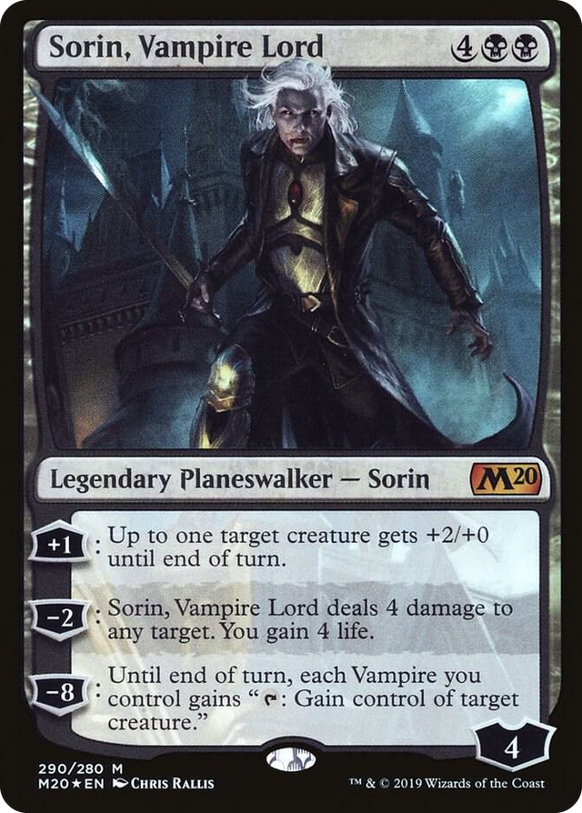 0290 Sorin, Vampire Lord M Core Set 2020