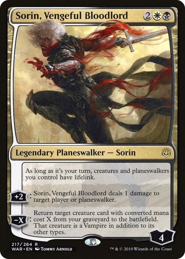 0217 Sorin, Vengeful Bloodlord R War of the Spark
