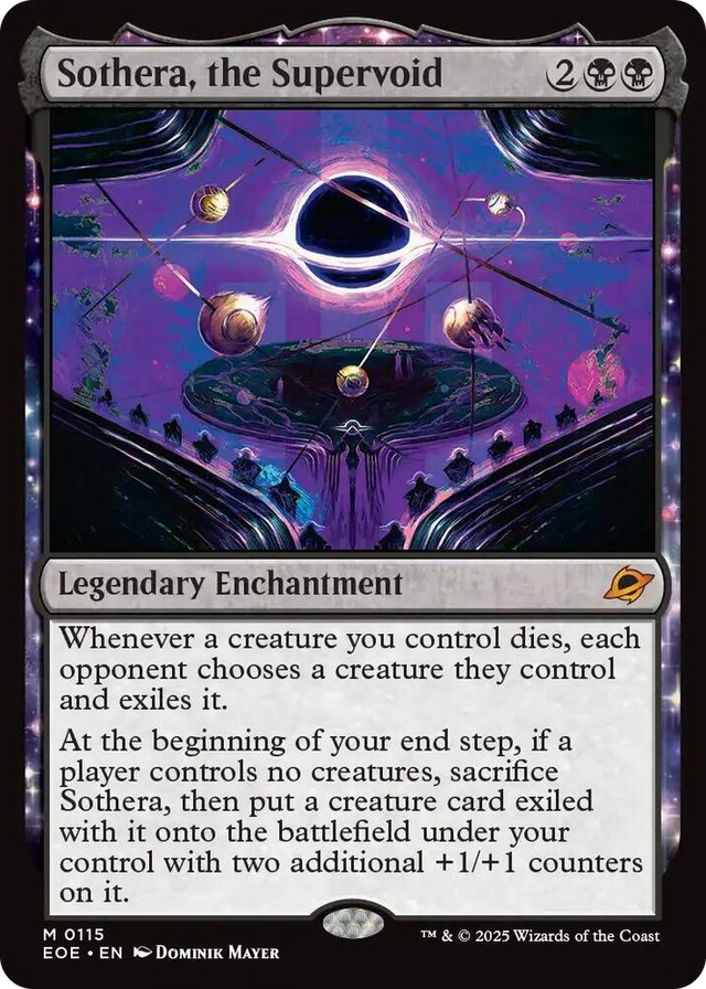 0115 Sothera, the Supervoid M Edge of Eternities