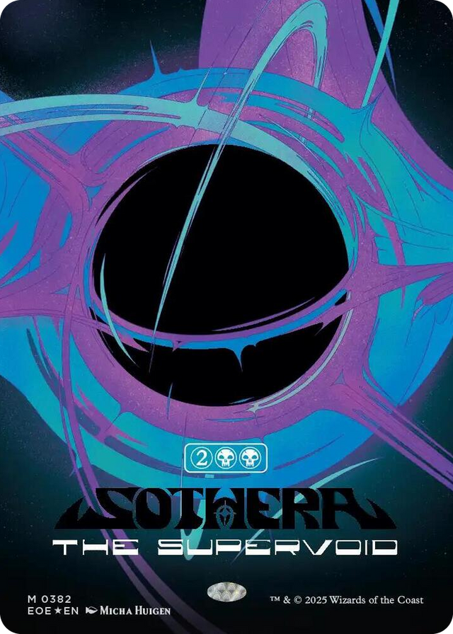 0382 Sothera, the Supervoid (Singularity Foil) M Edge of Eternities