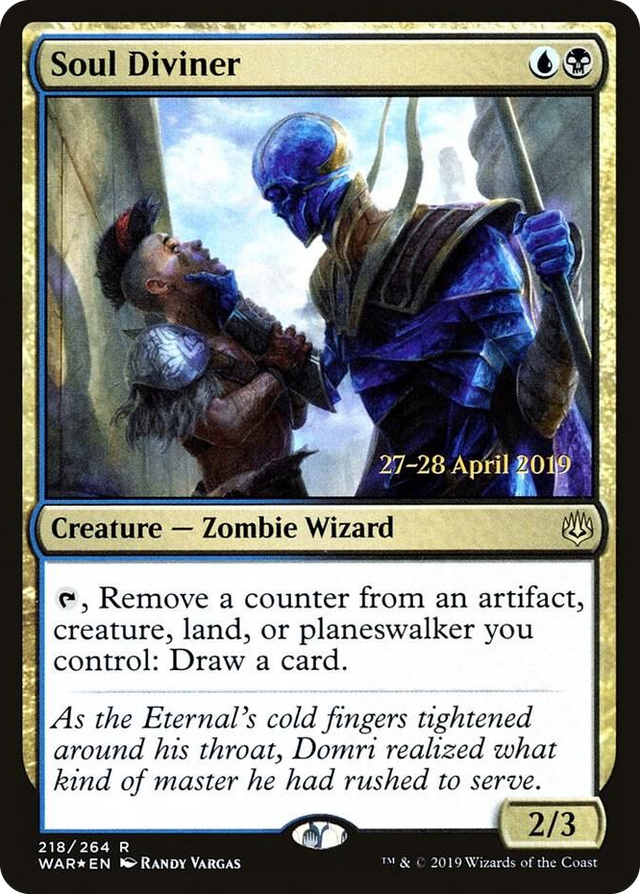 0218 Soul Diviner R Prerelease Cards