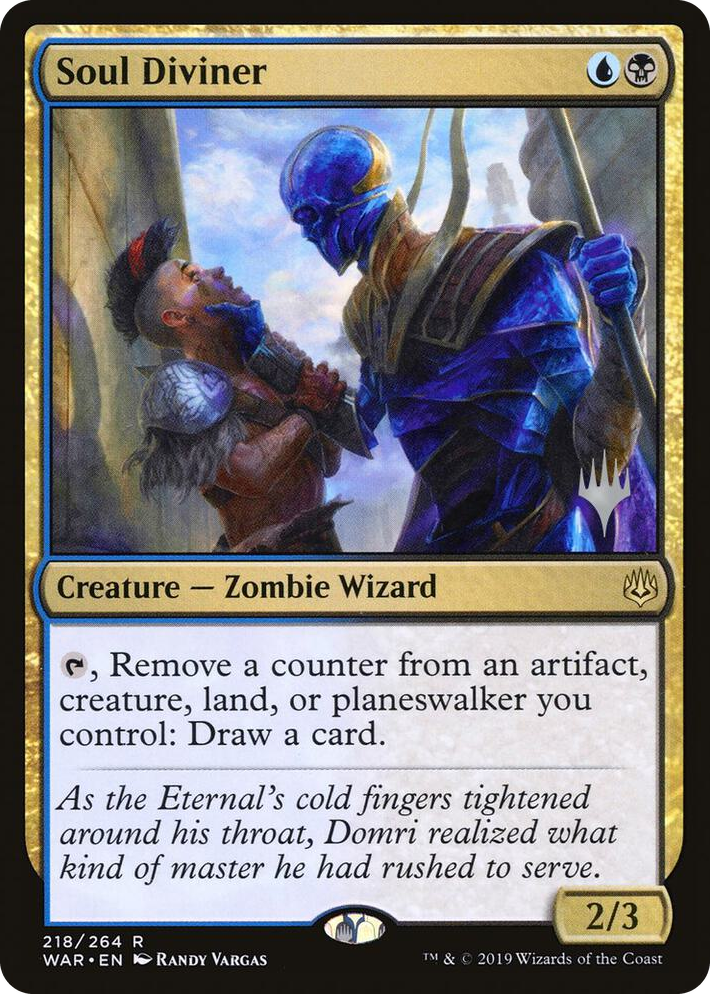 0218 Soul Diviner R Promo Pack: Throne of Eldraine