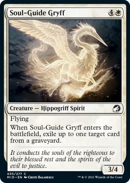 0035 Soul-Guide Gryff C Innistrad: Midnight Hunt