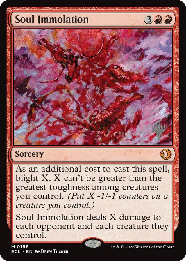 0156 Soul Immolation M Promo Pack: Lorwyn Eclipsed