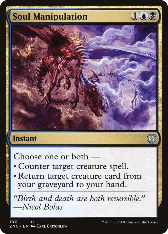 0100 Soul Manipulation U Commander: Zendikar Rising