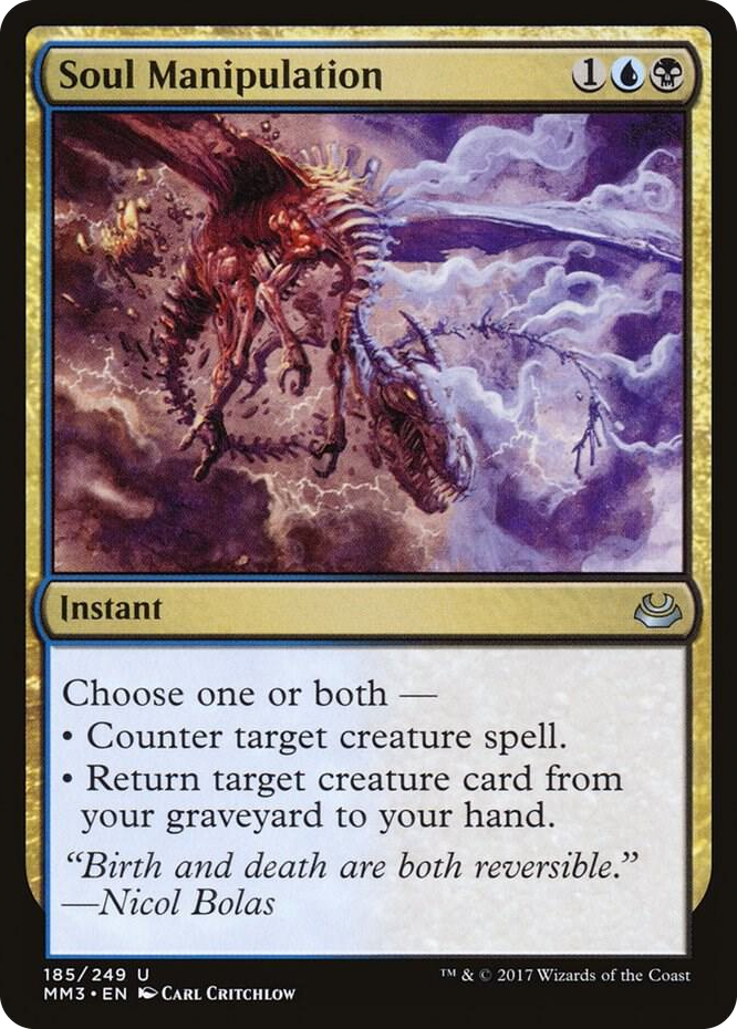 Soul Manipulation #185 U - Modern Masters 2017 Pokemon card