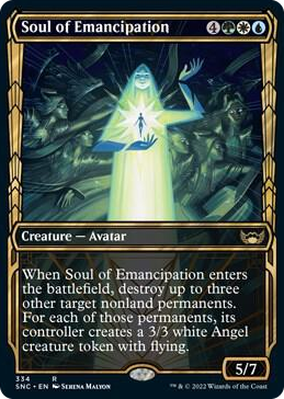 0334 Soul of Emancipation (Showcase) R Streets of New Capenna