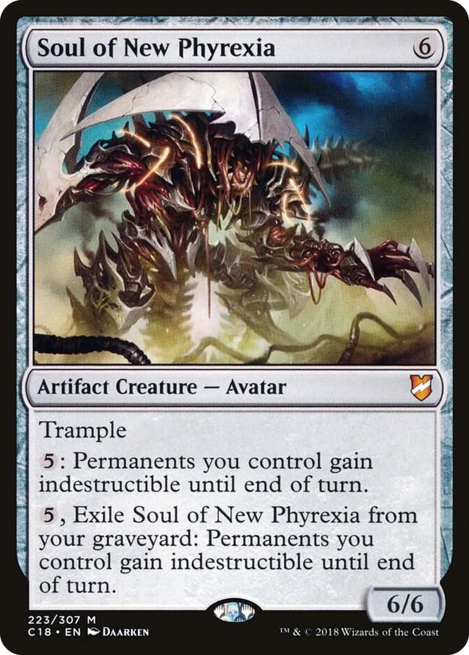 0223 Soul of New Phyrexia M Commander 2018