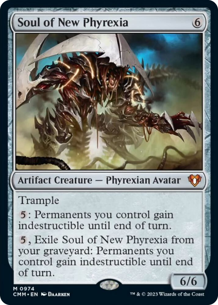 0974 Soul of New Phyrexia M Commander Masters