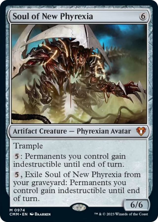 0974 Soul of New Phyrexia M Commander Masters