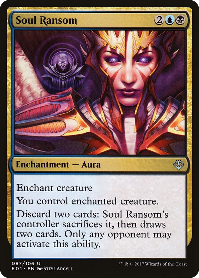 0087 Soul Ransom U Archenemy: Nicol Bolas