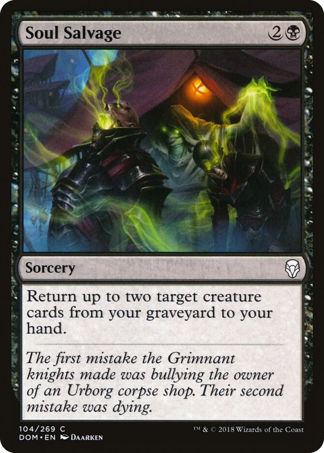 0104 Soul Salvage C Dominaria