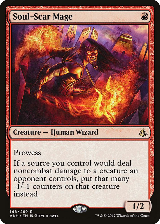 0148 Soul-Scar Mage R Amonkhet
