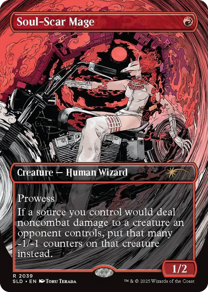 Soul-Scar Mage (2039) #2039 R - Secret Lair Drop Series Pokemon card