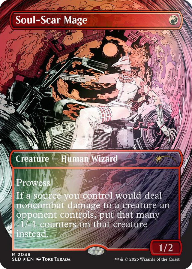 2039 Soul-Scar Mage (2039) (Rainbow Foil) R Secret Lair Drop Series