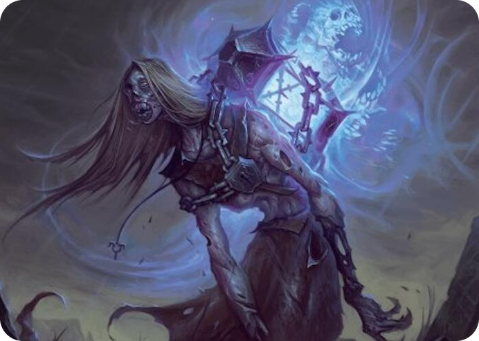 0009 Soul-Shackled Zombie Art Card (9/54) S Art Series: Foundations