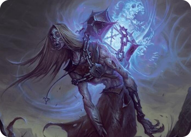 0009 Soul-Shackled Zombie Art Card (9/54) S Art Series: Foundations