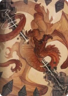0062 Soul Shatter Art Card S Art Series: Zendikar Rising
