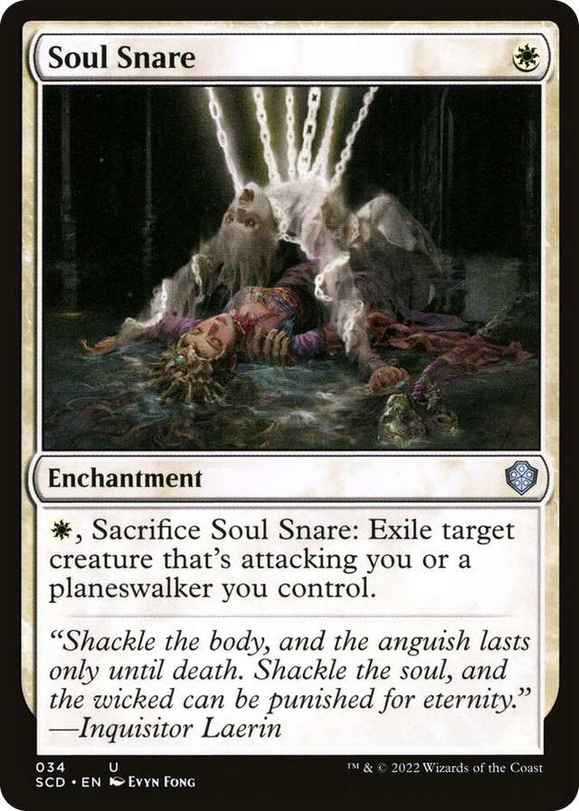 0034 Soul Snare U Starter Commander Decks