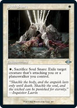 0387 Soul Snare (Retro Frame) (Foil Etched) U Modern Horizons 2