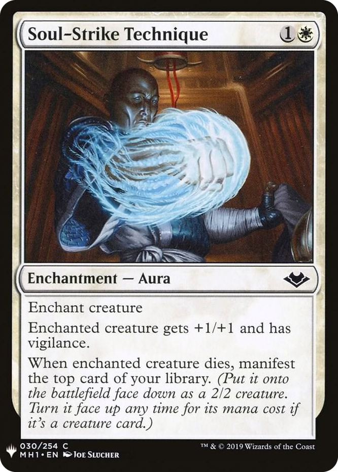 Soul-Strike Technique #30 C - The List Reprints Pokemon card