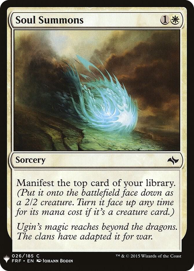 Soul Summons #26 C - The List Reprints Pokemon card