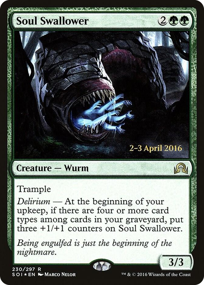 Soul Swallower #230 R - Prerelease Cards Pokemon card