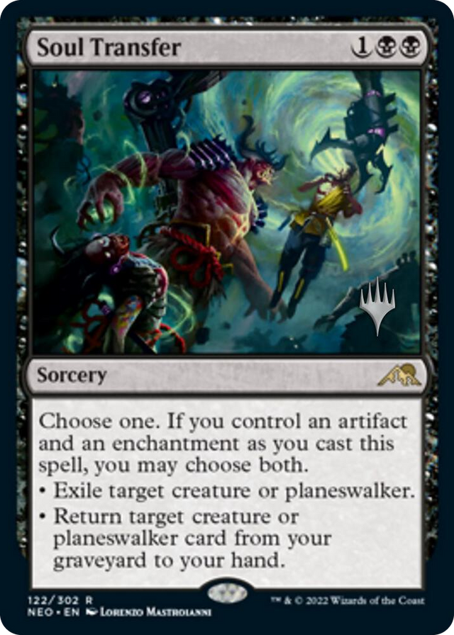 0122 Soul Transfer R Promo Pack: Kamigawa: Neon Dynasty