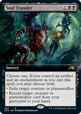 0460 Soul Transfer (Extended Art) R Kamigawa: Neon Dynasty