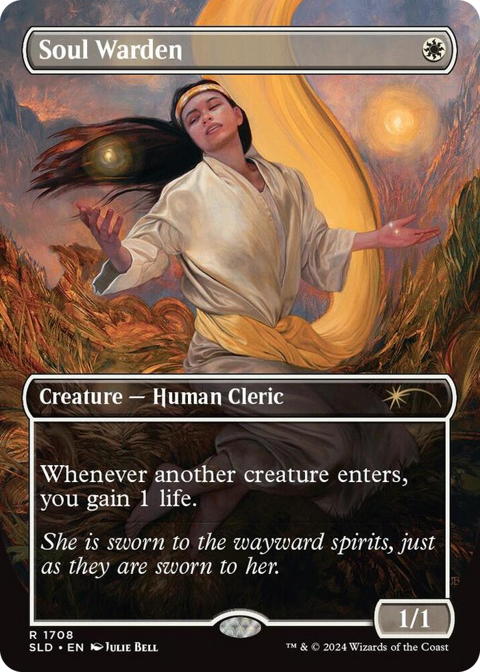 Soul Warden (1708) #1708 R - Secret Lair Drop Series Pokemon card