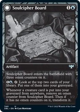 Soulcipher Board #346 U - Innistrad: Double Feature Pokemon card